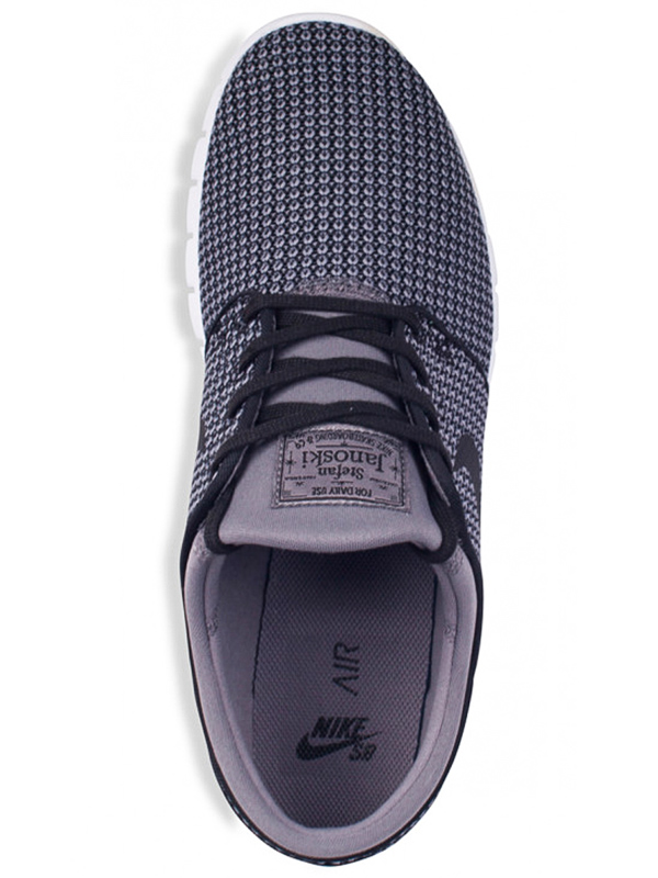 nike sb stefan janoski max black & pro purple shoes