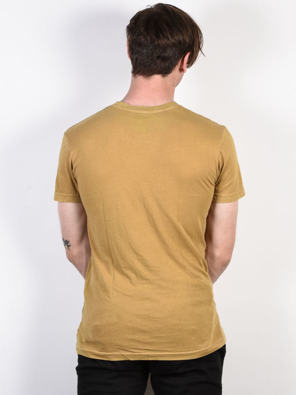 Etnies Established Short Sleeve T-Shirt in Mustard 