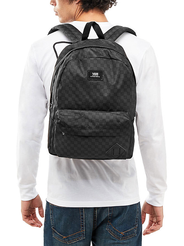 vans charcoal backpack