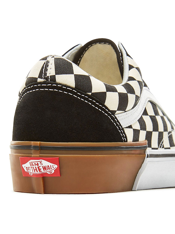 old skool gum block checkerboard