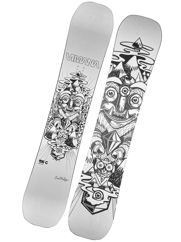 Pastoor zwavel Vermomd Vimana BRAGE SILVER women's snowboard / Swis-Shop.com