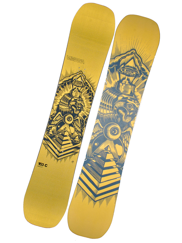 sleuf paar Belang Vimana PHAROMANA GOLD men's snowboard / Swis-Shop.com