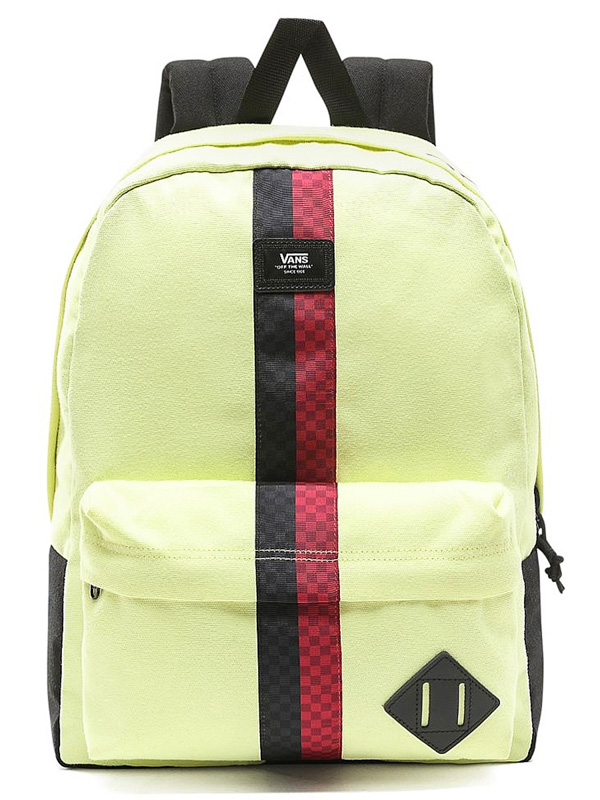 vans yellow school bag