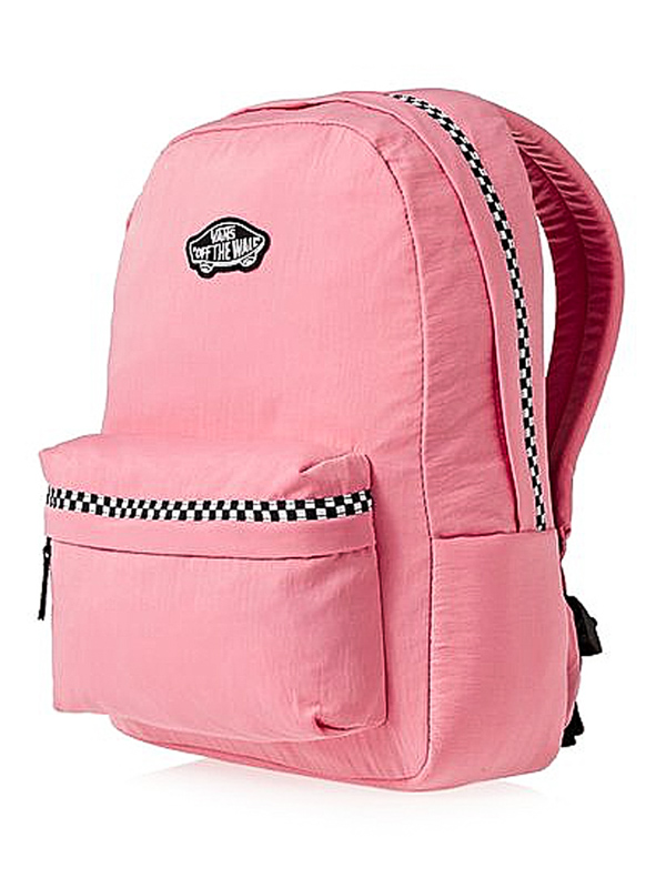 vans pink school bag