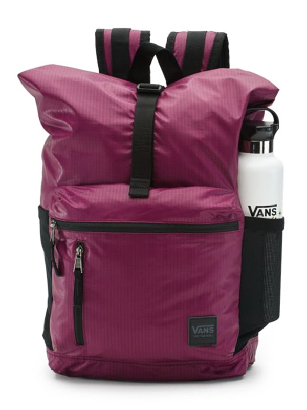 vans roll top backpack
