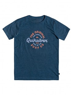 Quiksilver MOTORCYCLE EMPTINESS MAJOLICA BLUE HEATHER