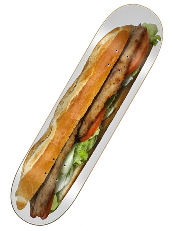 Jart Baguette Hc Skateboard Deck Swis Shop Com
