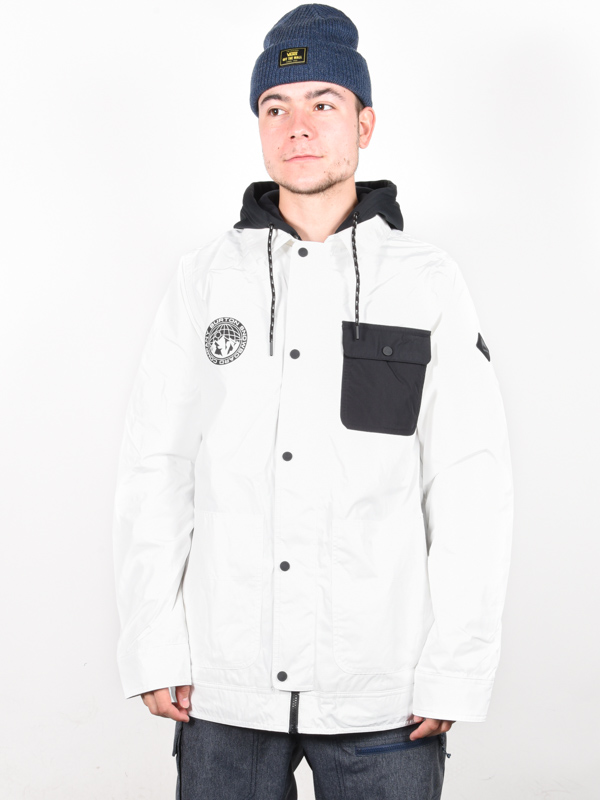 burton dunmore jacket forest night