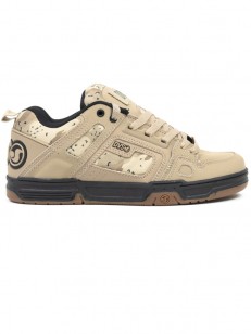 Dvs COMANCHE tan/camo/black/leather