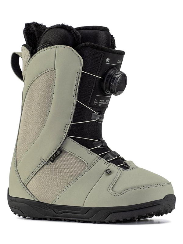 Ride Sage BOA MOSS women's snowboard boots / Swis-Shop.com