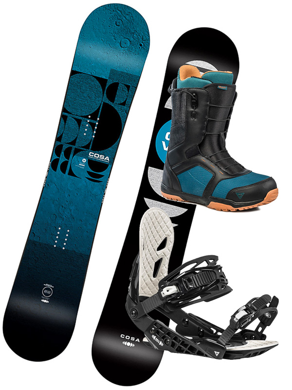 21/22 men's snowboard set / Swis-Shop.com