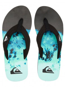 Quiksilver MOLOKAI LAYBACK BLACK/GREEN/BLUE