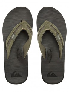 Quiksilver CARVER SQUISH GREEN/GREEN/BLACK
