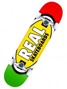 Real Oval Heatwave Complete Skateboard 7.75 